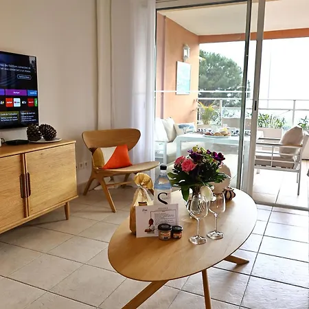 Apartment T2 Harmonie - Elegance, Vue Mer, Piscine &