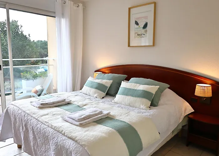 T2 Harmonie - élégance, Vue Mer, Piscine&plage Appartement